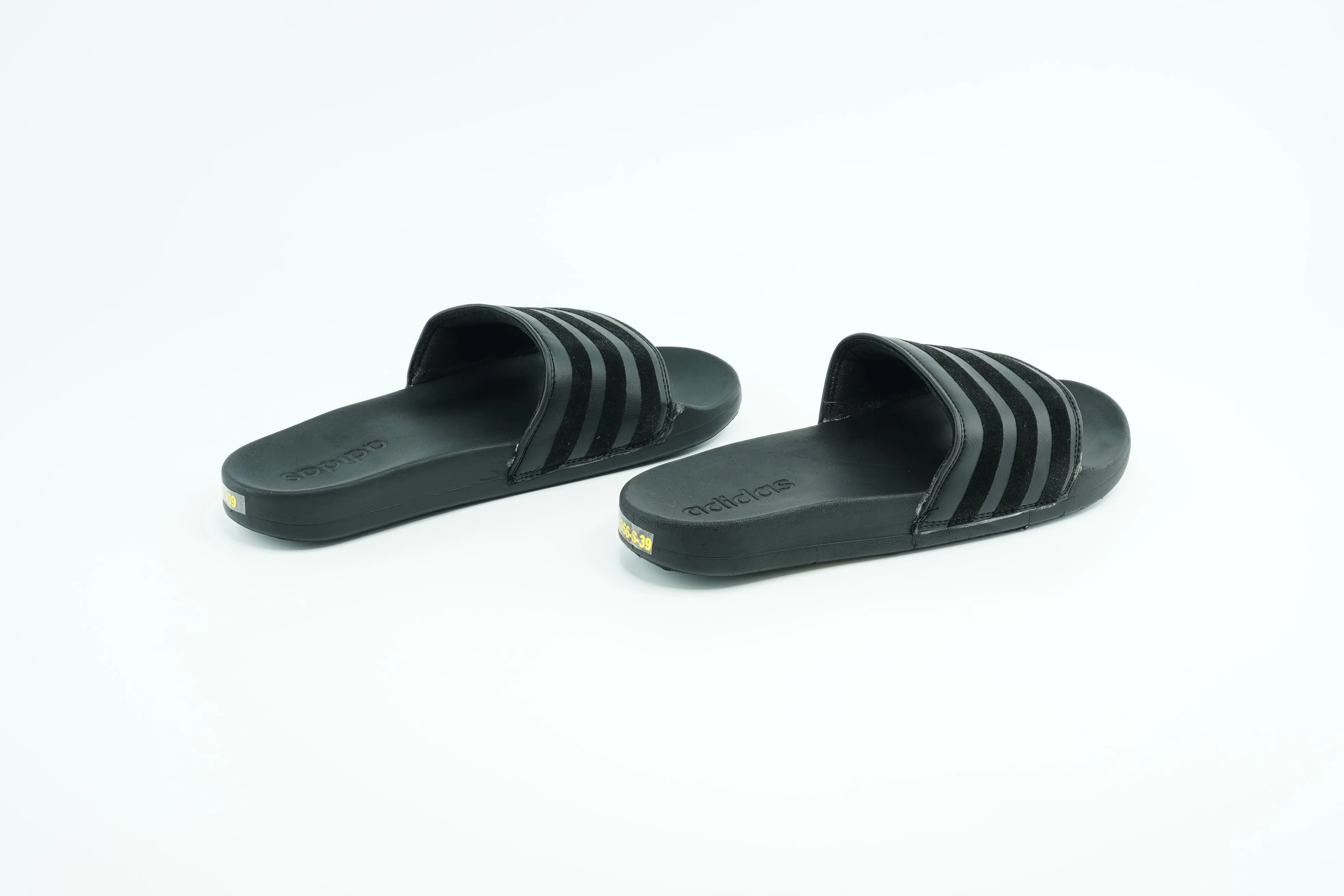 Adidas Duramo Slides with Black Stripes Collection For Men