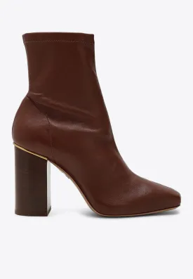 Ambre 95 Stretch Nappa Ankle Boots