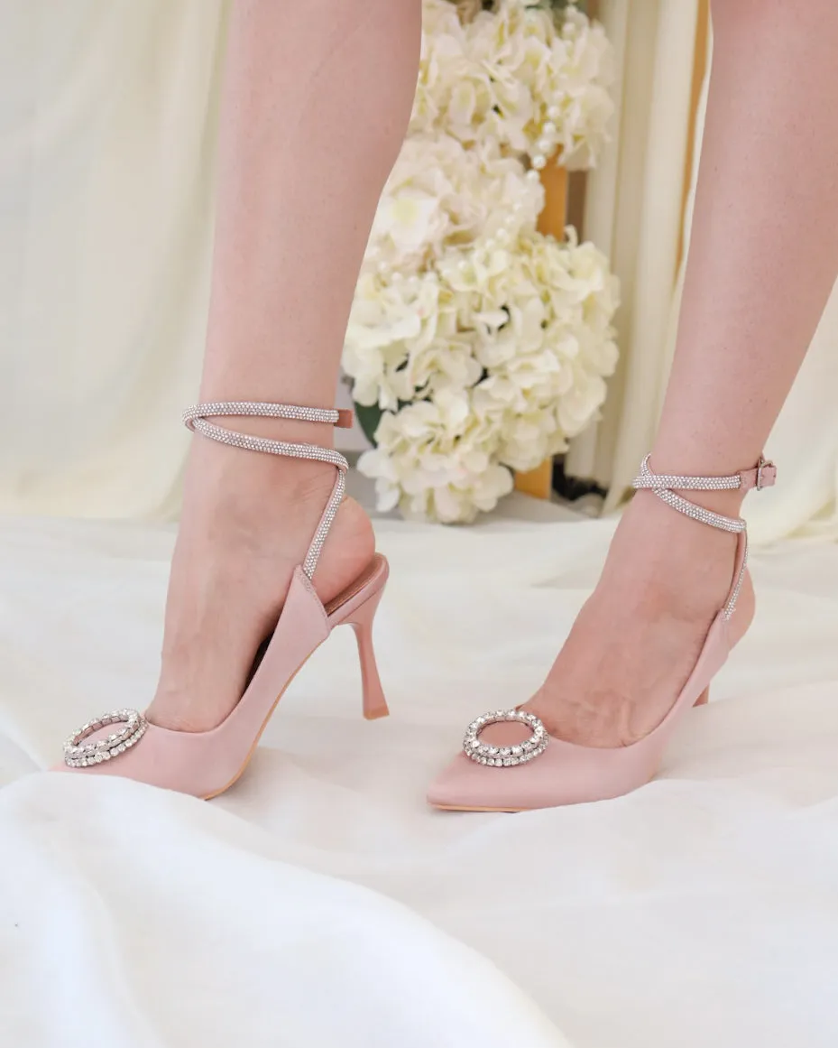 Aubrey Heels in Blush