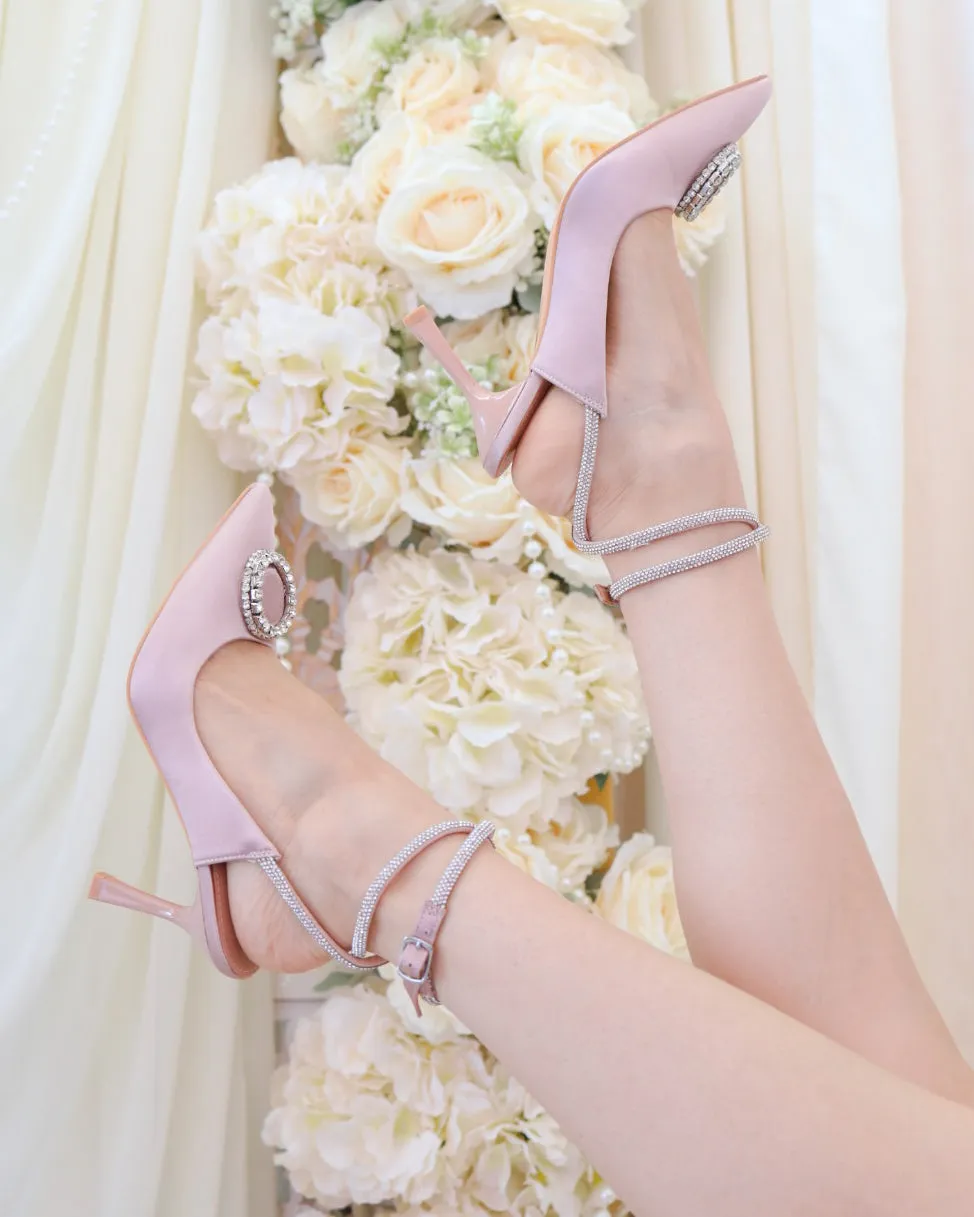 Aubrey Heels in Blush