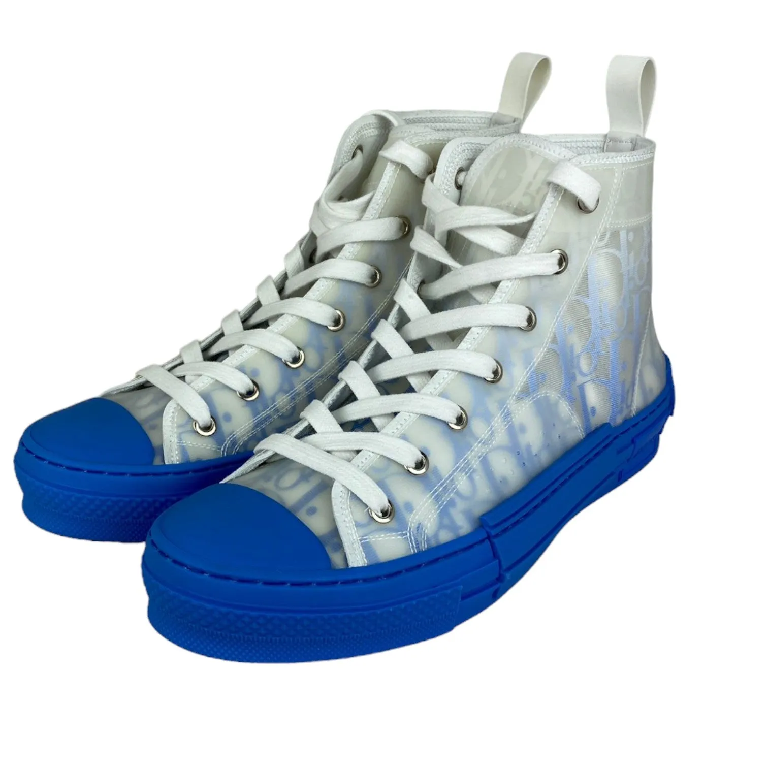 B23 High-Top Sneaker Canvas Blue Size 39