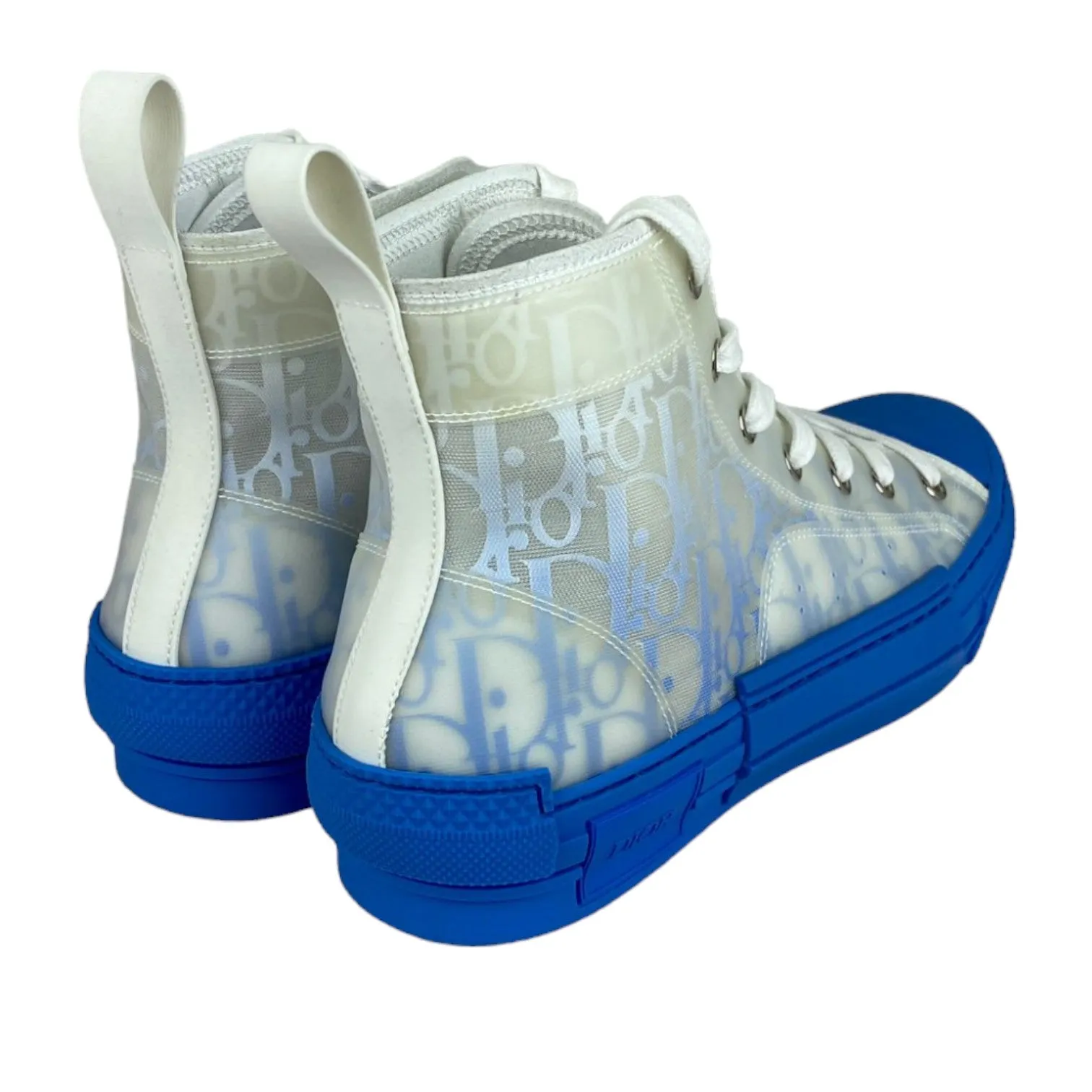 B23 High-Top Sneaker Canvas Blue Size 39