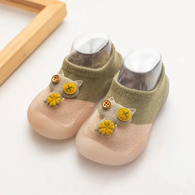 Baby Anti-slip Cotton Socks Shoes for Spring Autumn