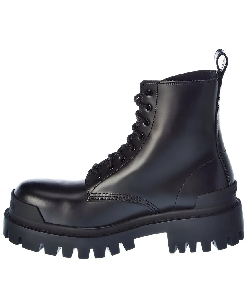 Balenciaga Strike Leather Boot