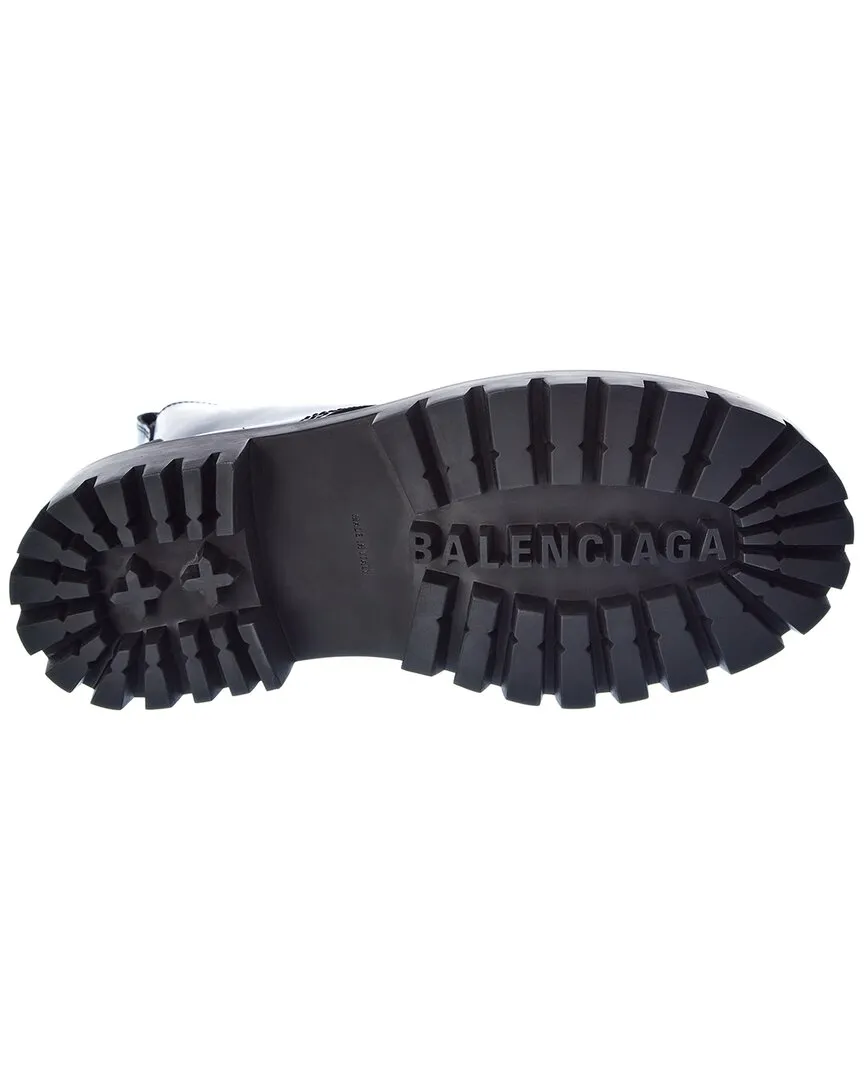 Balenciaga Strike Leather Boot