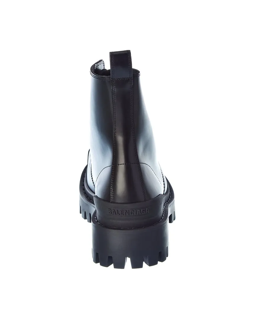 Balenciaga Strike Leather Boot