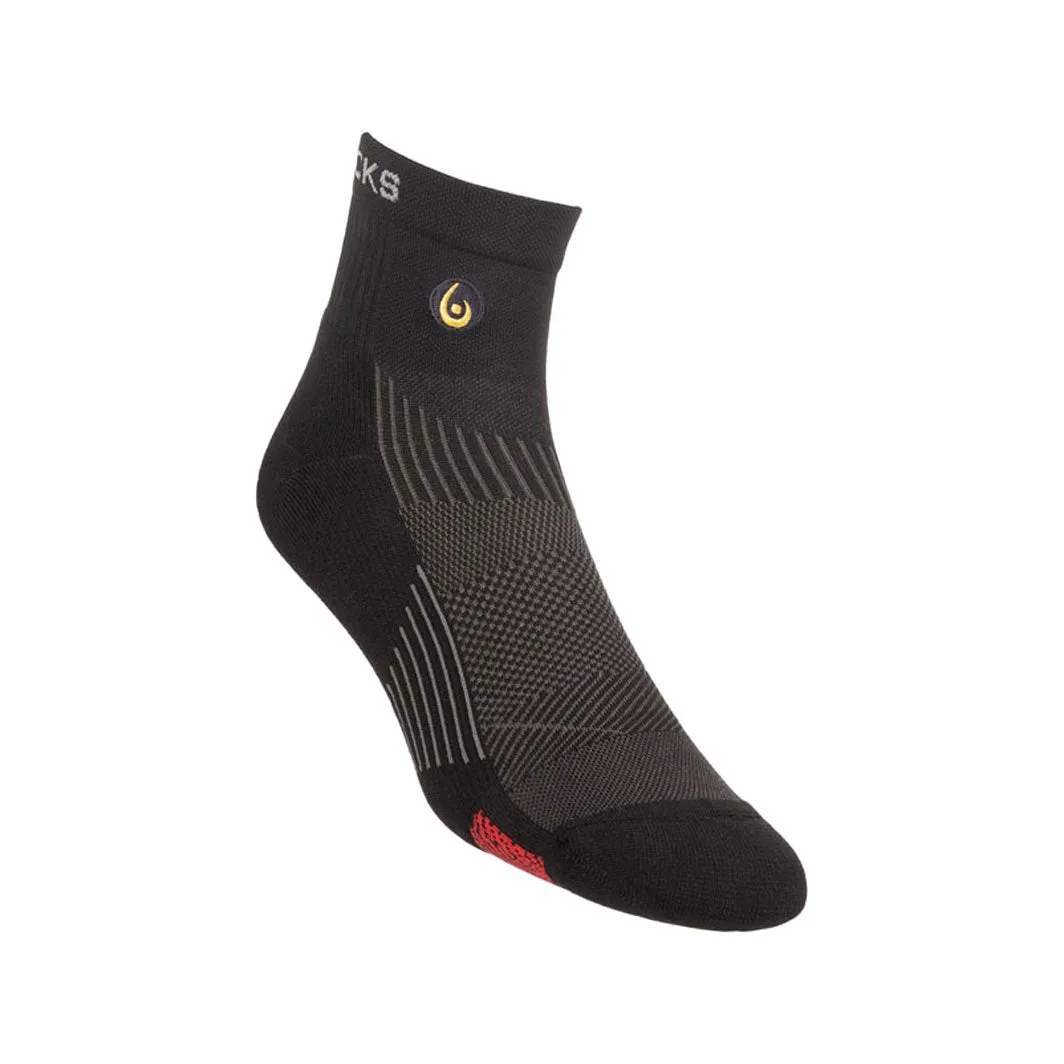 Biowin Neurosocks - Athletic Mini Crew - Black