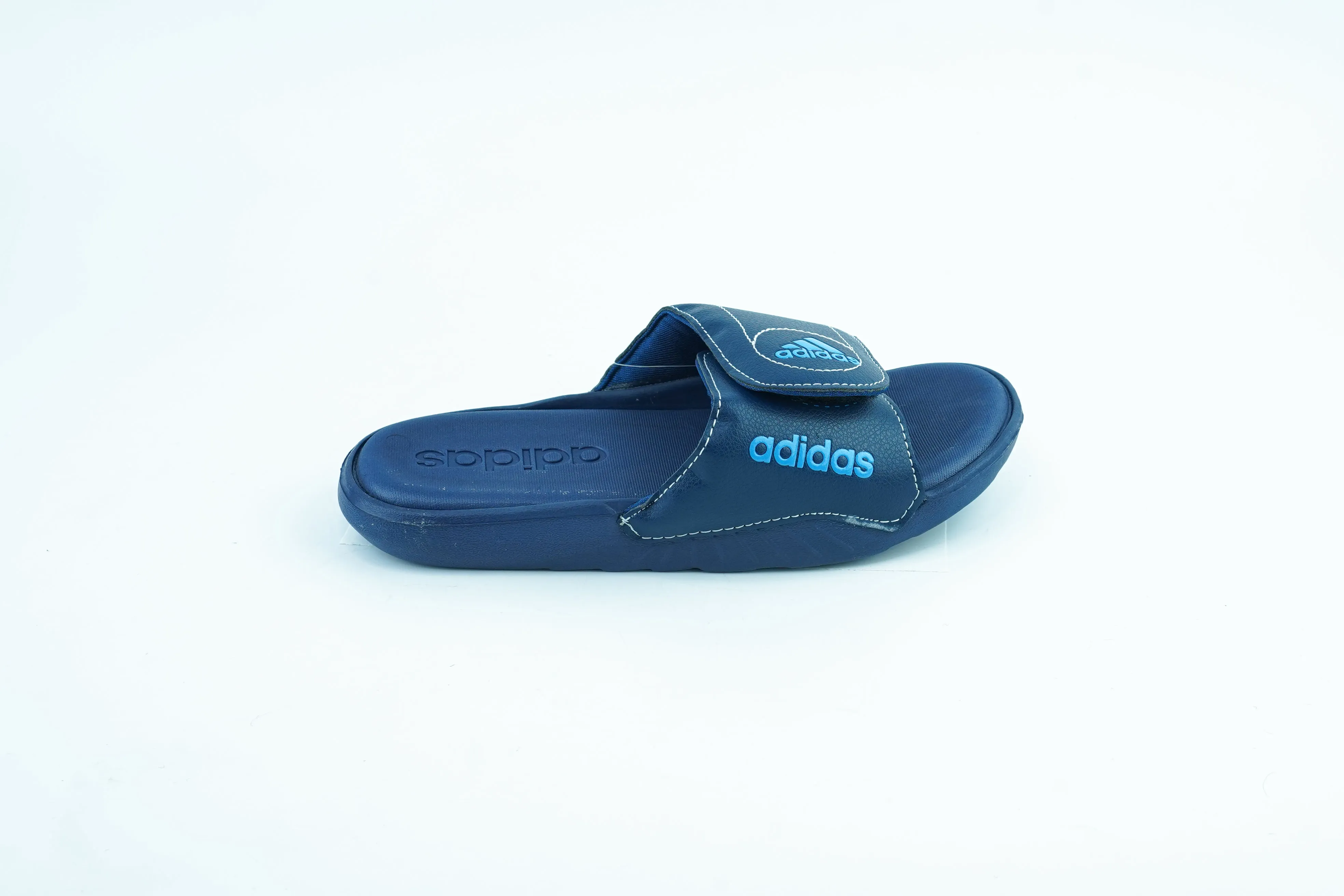 Blue Adidas Trendy Slippers For Men