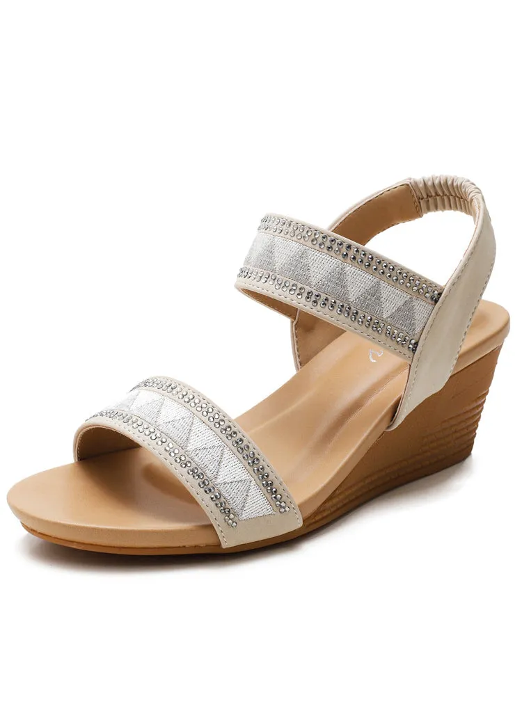 Bohemian Platform Wedge Sandals