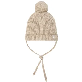 Boys Beige Knitted Hat