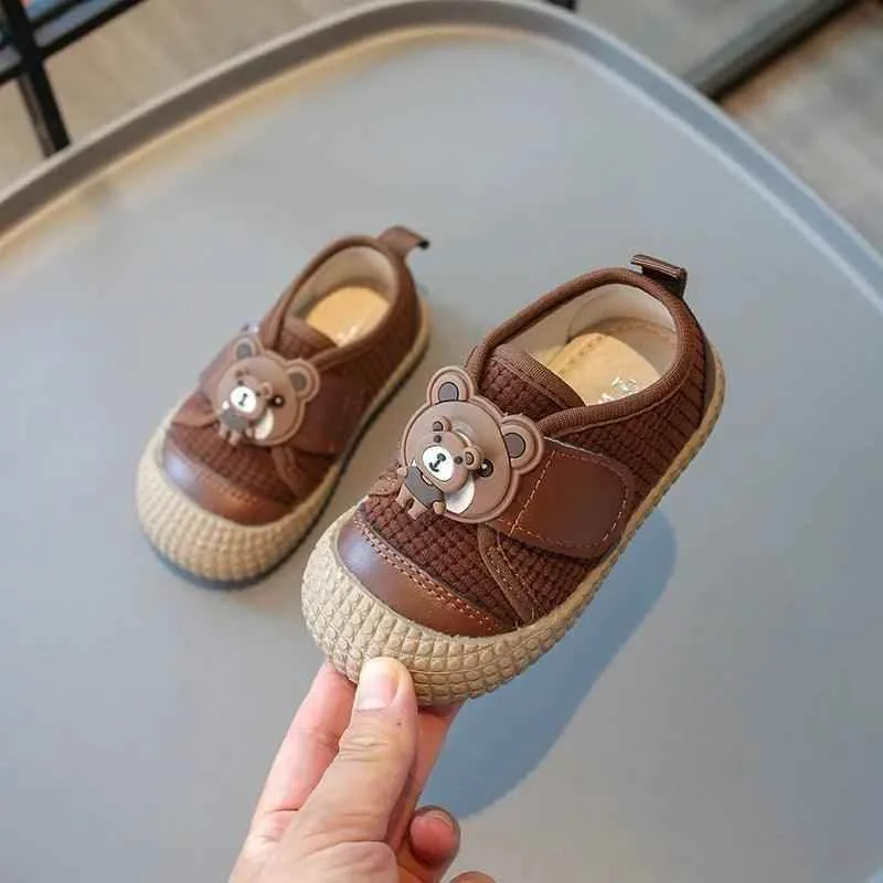 Children's Casual Shoes - Bear Cartoon Flat - TSS296