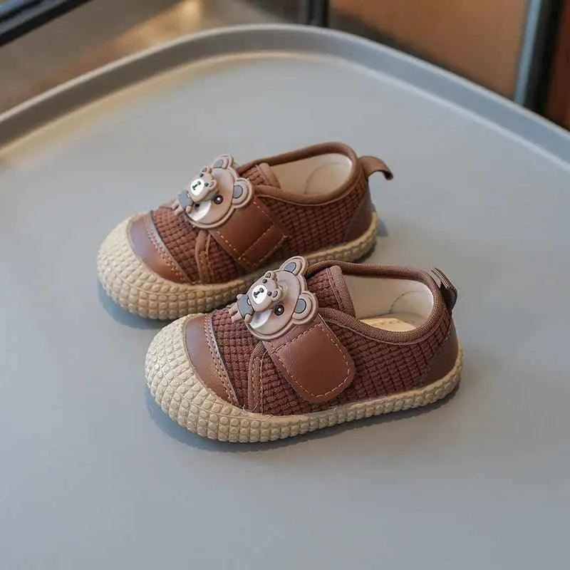 Children's Casual Shoes - Bear Cartoon Flat - TSS296