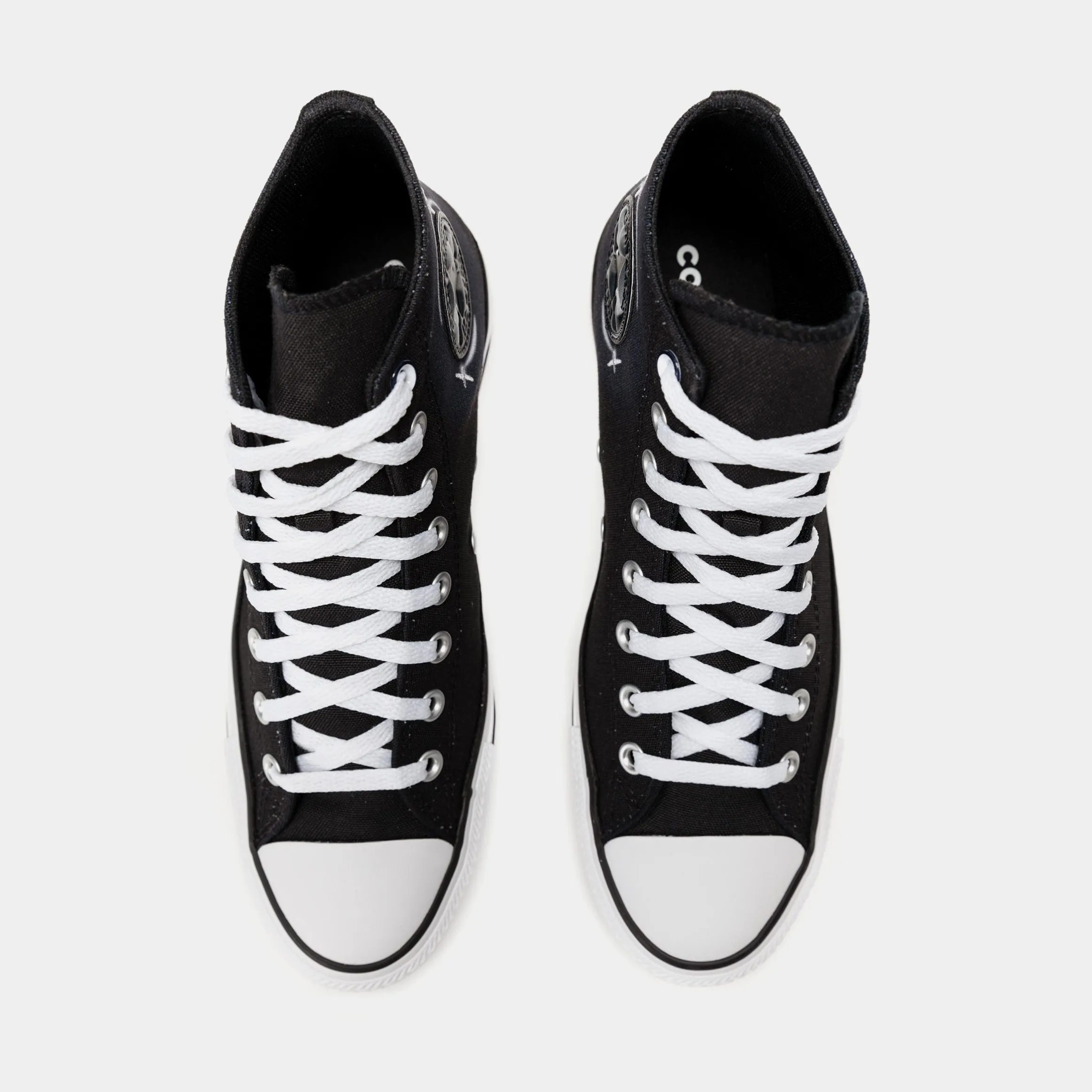 Chuck Taylor All Star High LA City Mens Lifestyle Shoes (Black)