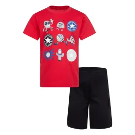 Color Pop T-Shirt and Shorts 2-Piece Set | Converse