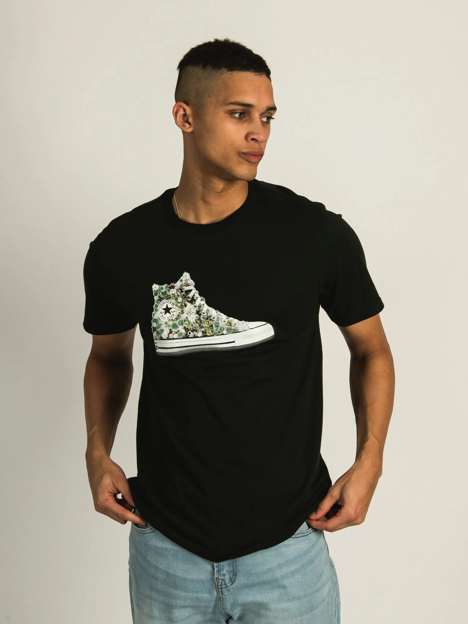 CONVERSE BLOOMING CHUCKS GRAPHIC T-SHIRT  - CLEARANCE