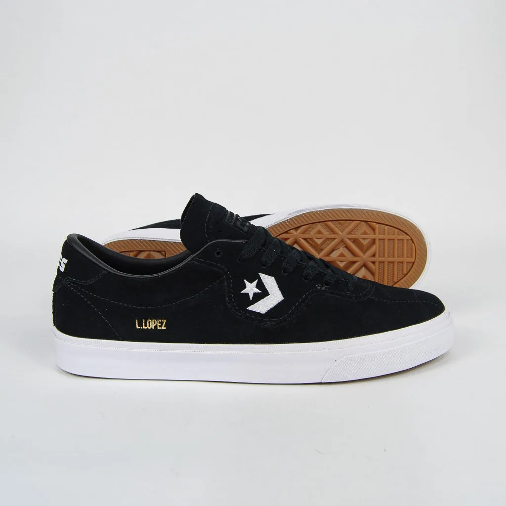 Converse Cons - Louie Lopez Pro Shoes - Black / Black / White