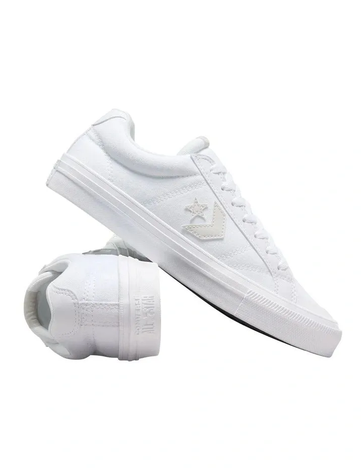 CONVERSE MEN'S SPORT LOW TOP WHITE SNEAKER SHOES