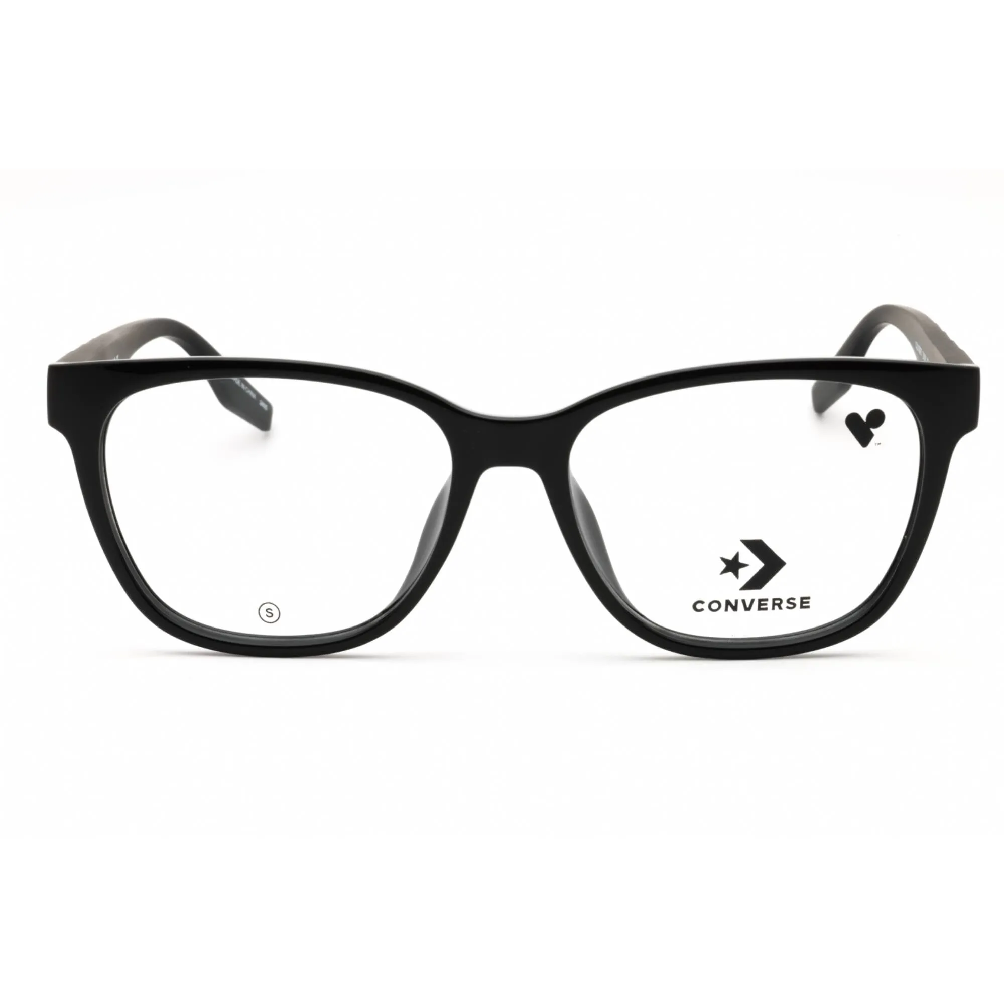 Converse Women's Eyeglasses - Black Injected Propionate Square Frame | CV5068 001