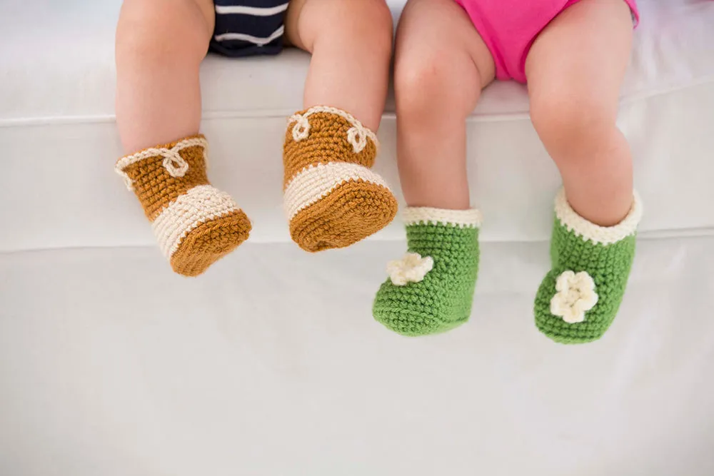 Cowboy Booties Pattern (Crochet)