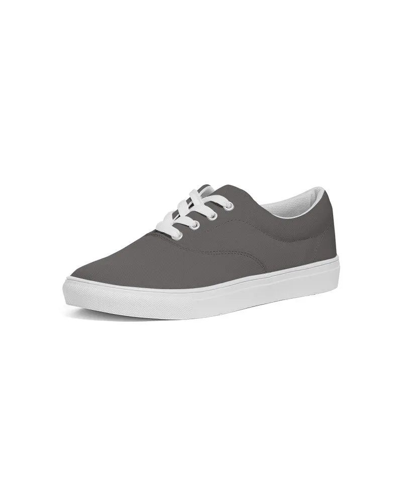 Dark Brown Men's Canvas Sneakers | Men's | Dark Pale Brown | C30M30Y30K60