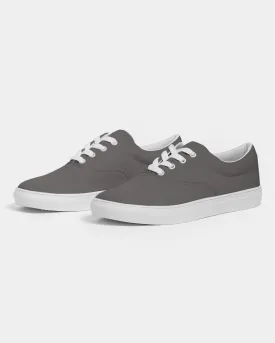 Dark Brown Men's Canvas Sneakers | Men's | Dark Pale Brown | C30M30Y30K60