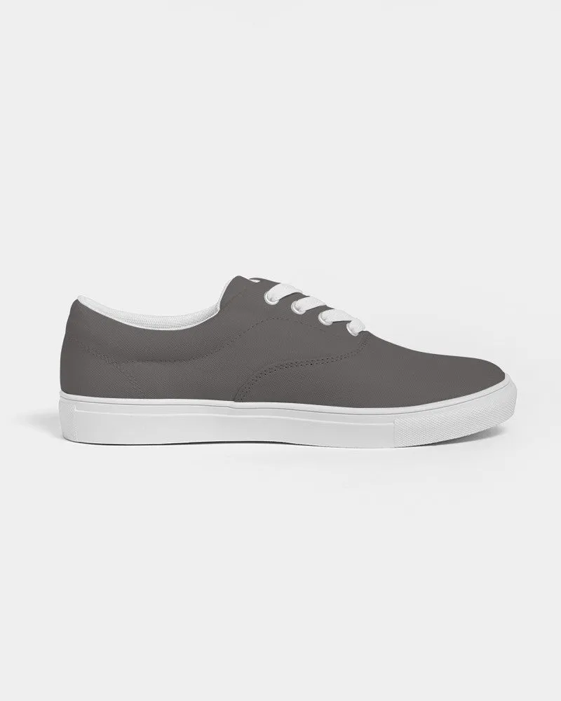 Dark Brown Men's Canvas Sneakers | Men's | Dark Pale Brown | C30M30Y30K60