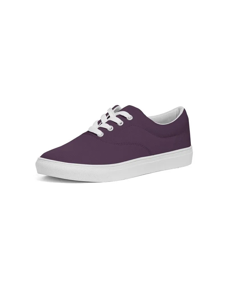 Dark Purple Women's Canvas Sneakers | Women's | Dark Pastel Purple | C30M60Y0K80