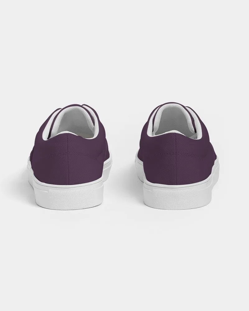 Dark Purple Women's Canvas Sneakers | Women's | Dark Pastel Purple | C30M60Y0K80