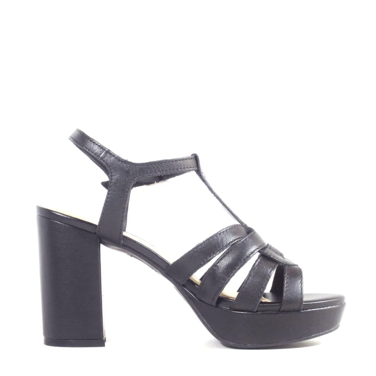 Dolce T-Strap Platform Heels