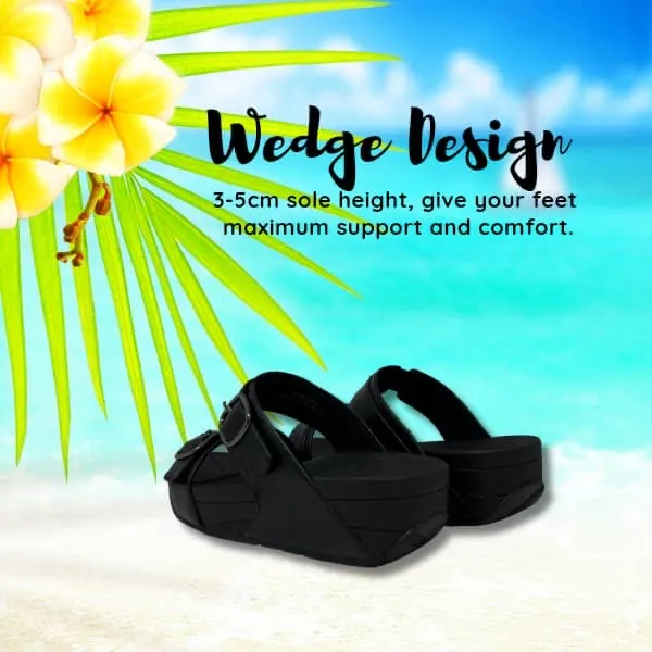 DR.KONG WOMEN TOTAL CONTACT SANDALS DK-S3001776-BLK(RP : $149)