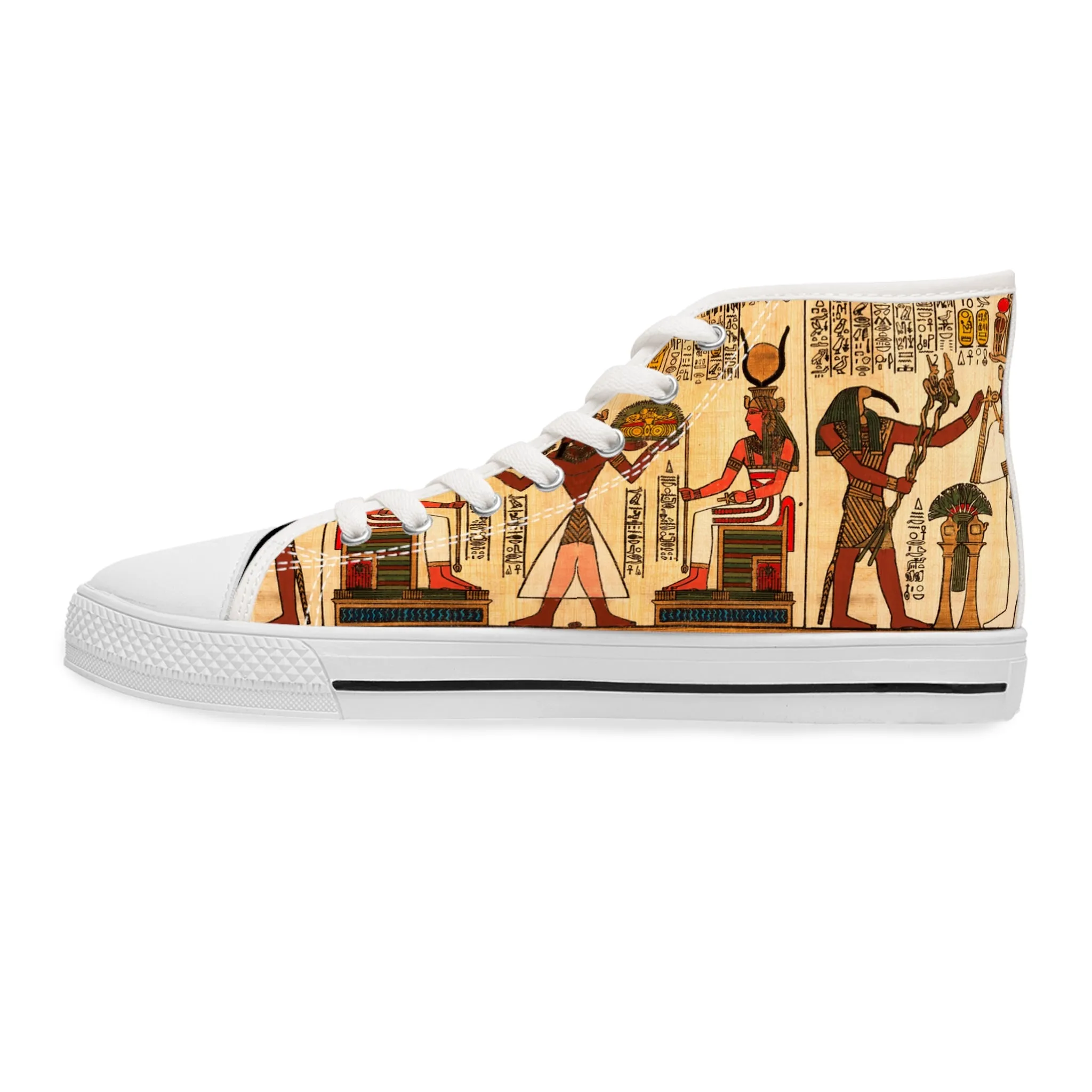 Egyptian Mystic - Women's High-Top Sneakers