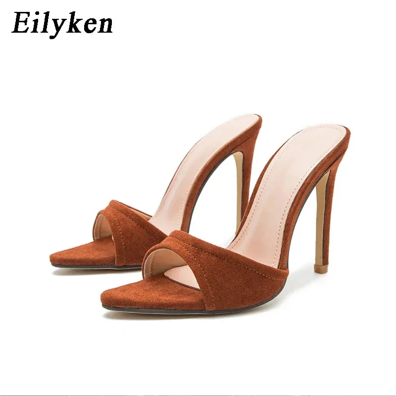 Eilyken Pointed Toe High-Heels Party Slides Mule (Size 35-42)