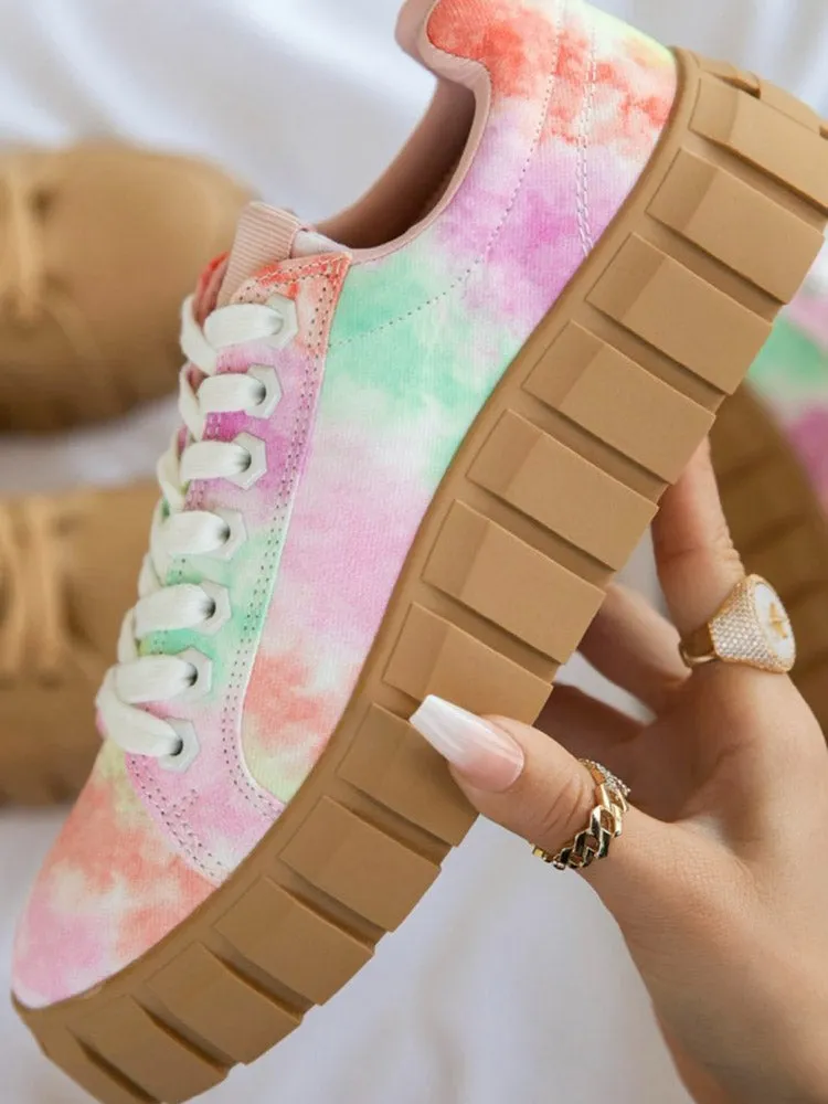 Flat Canvas Sneakers