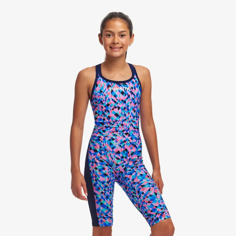 Funkita Girls Fast Legs One Piece | Warp Tour