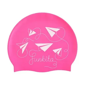 Funkita Silicone Swim Cap | Paper Pink