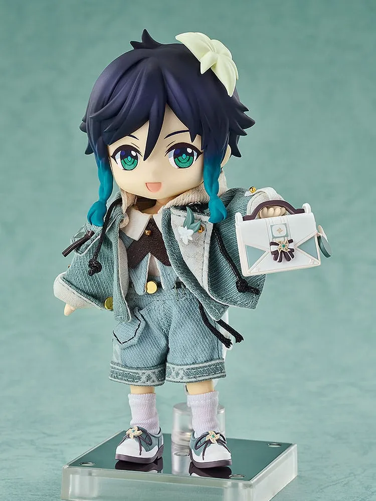 Genshin Impact Nendoroid Doll Action Figure Venti: Blue Ballad Ver. 14 cm