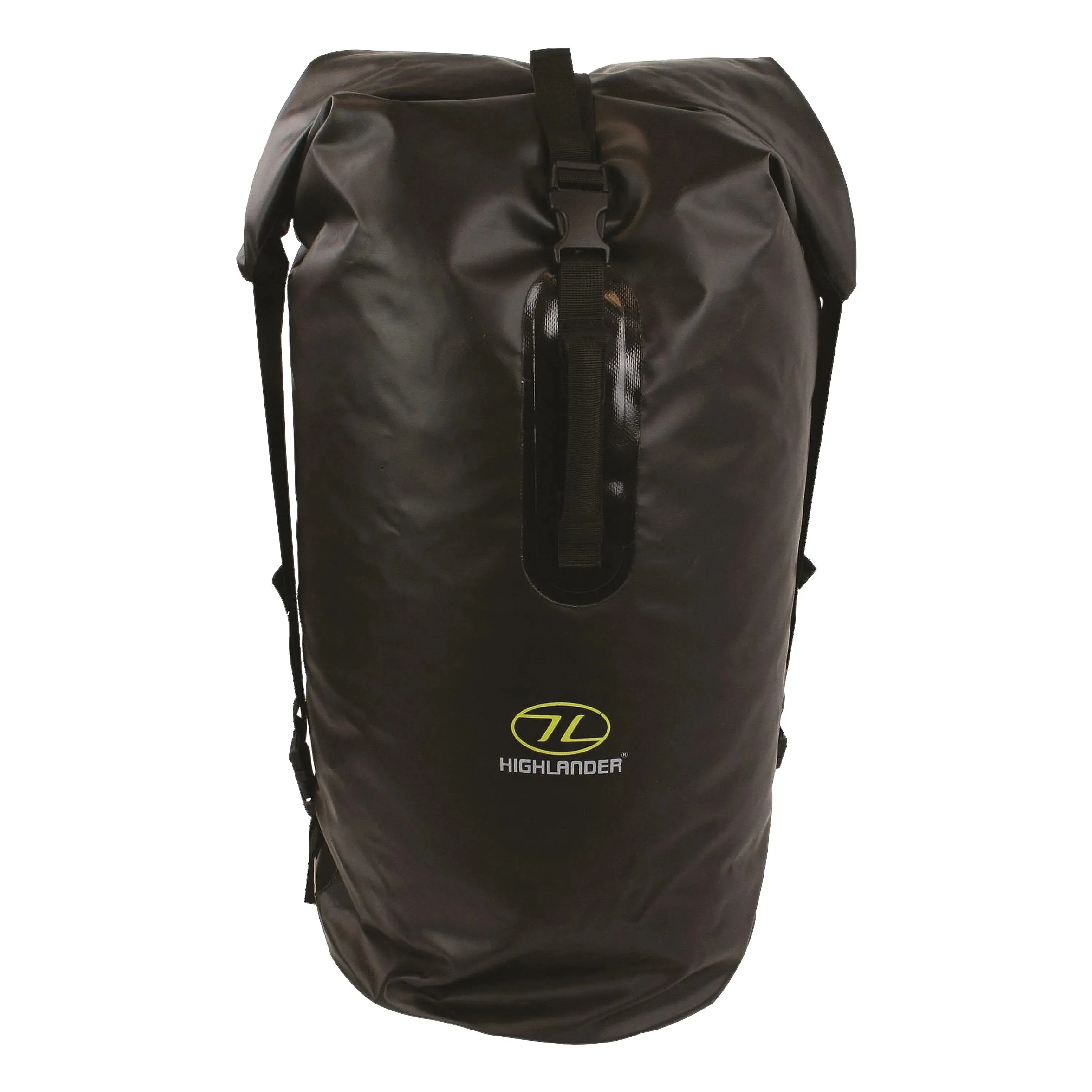 Highlander PVC Packsack Troon 70L schwarz