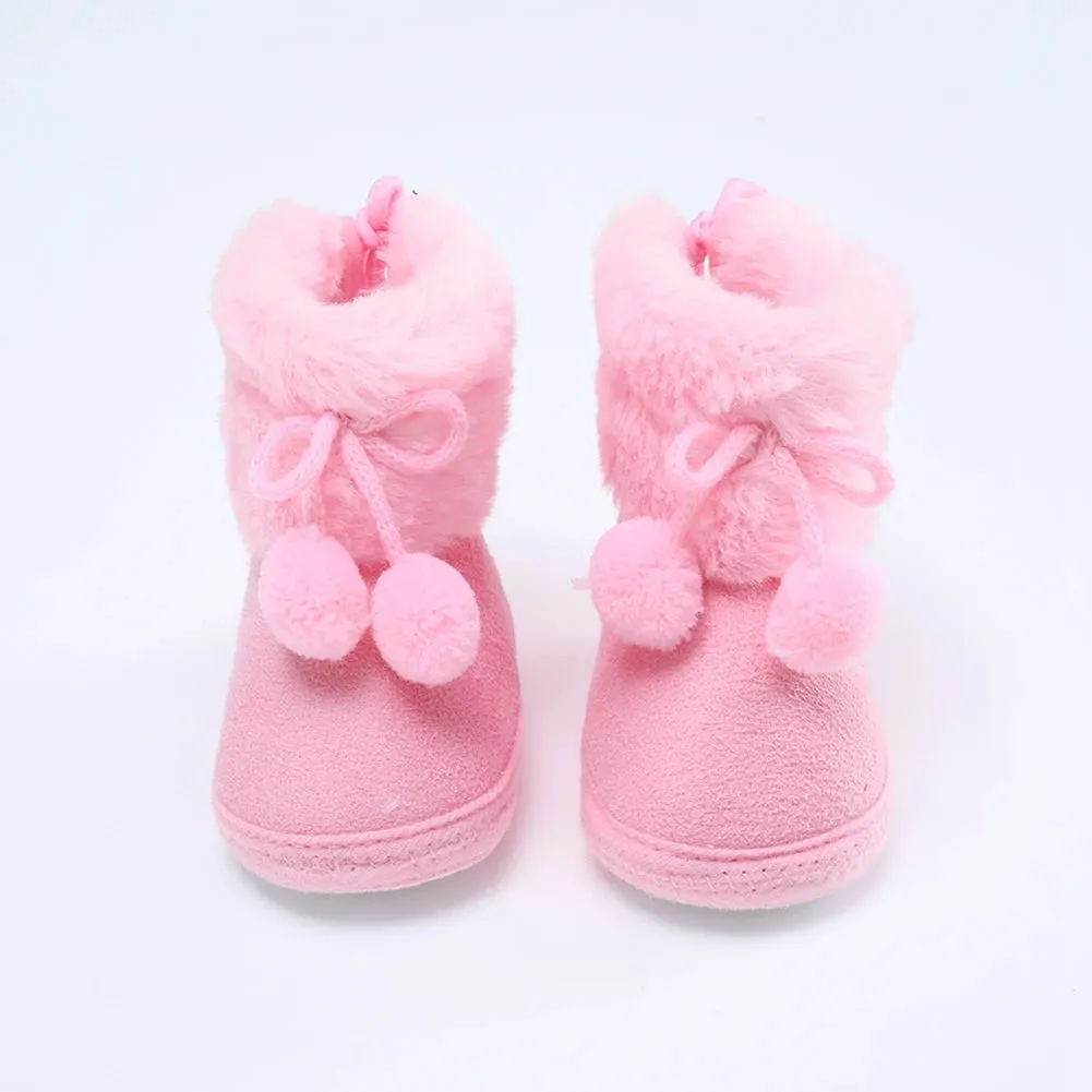 Infant Warm Cozy Fleece Snow Boots