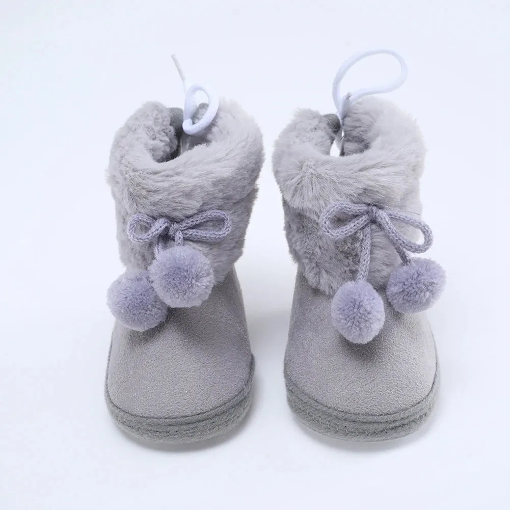 Infant Warm Cozy Fleece Snow Boots