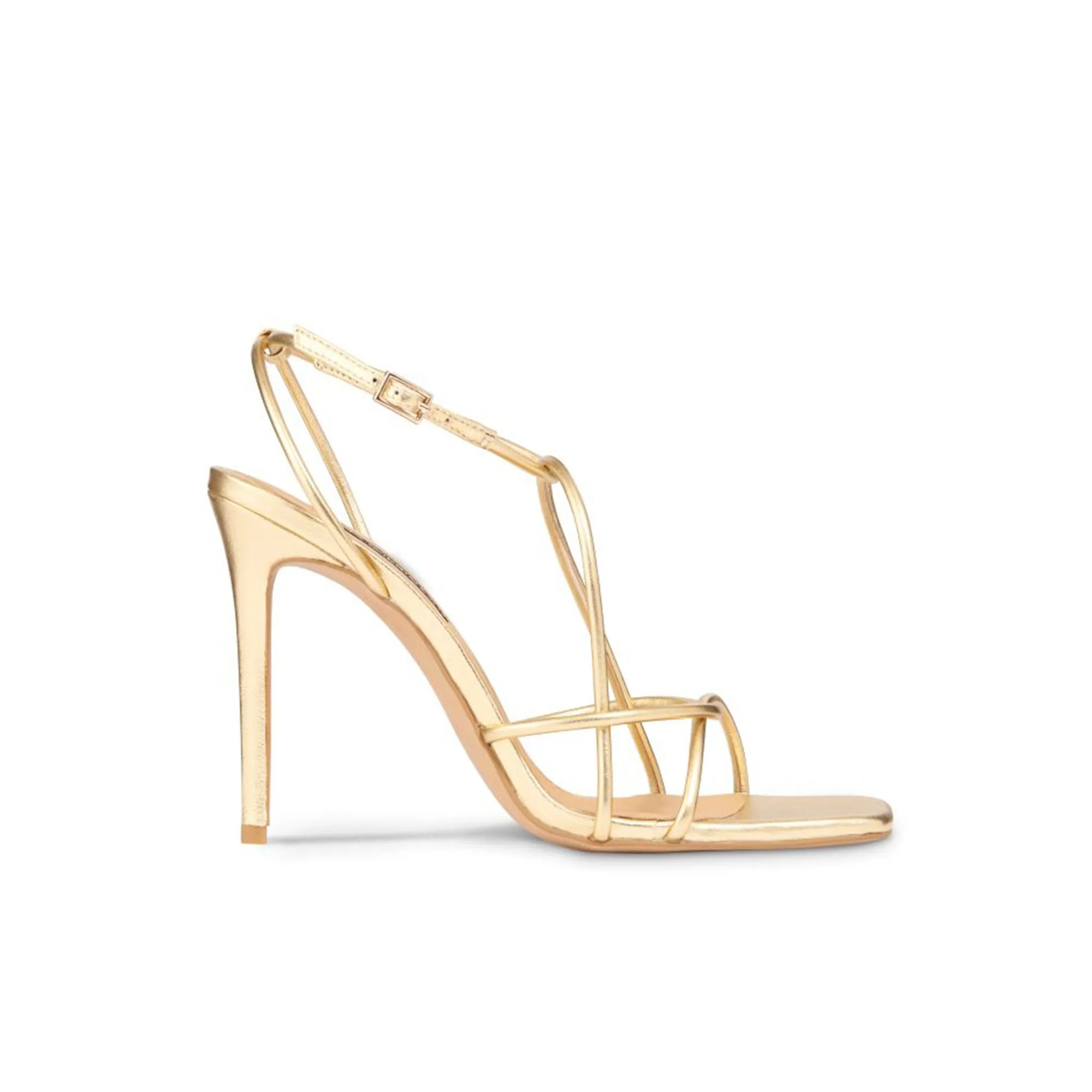 Jessica Sandal Gold Metallic Leather