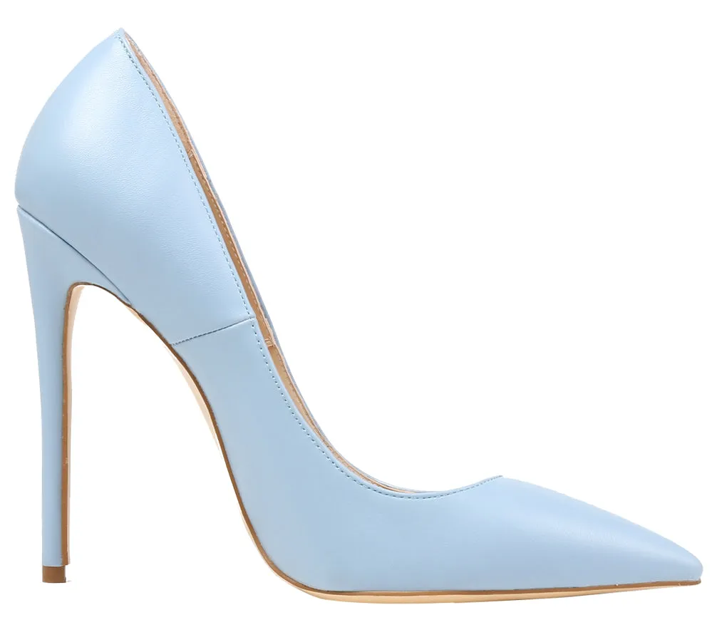 Light Blue 12cm Stilettos Dress Pumps Party High Heels