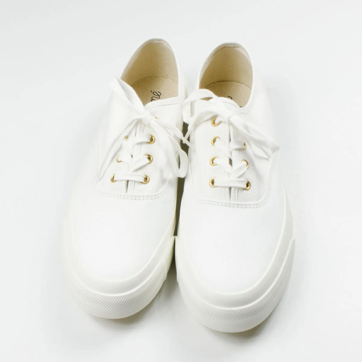 Maison Kitsuné - Canvas Sneakers - White