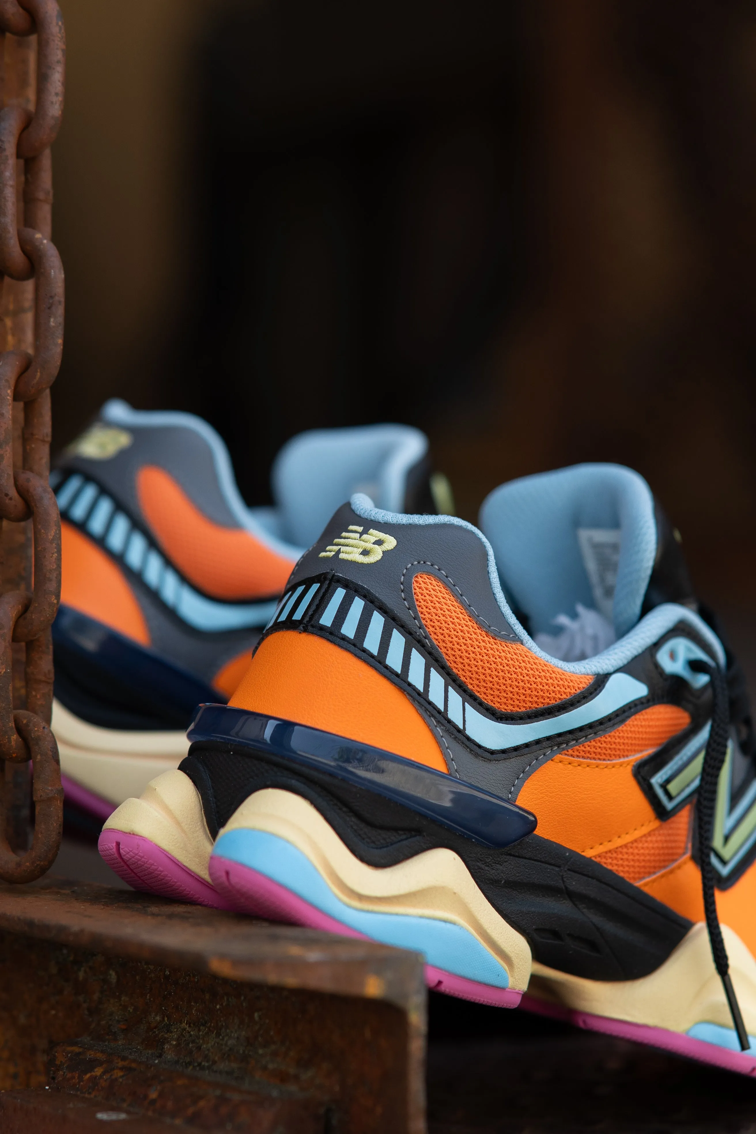 Mens New Balance 9060 (Orange/Black) - U9060OGB