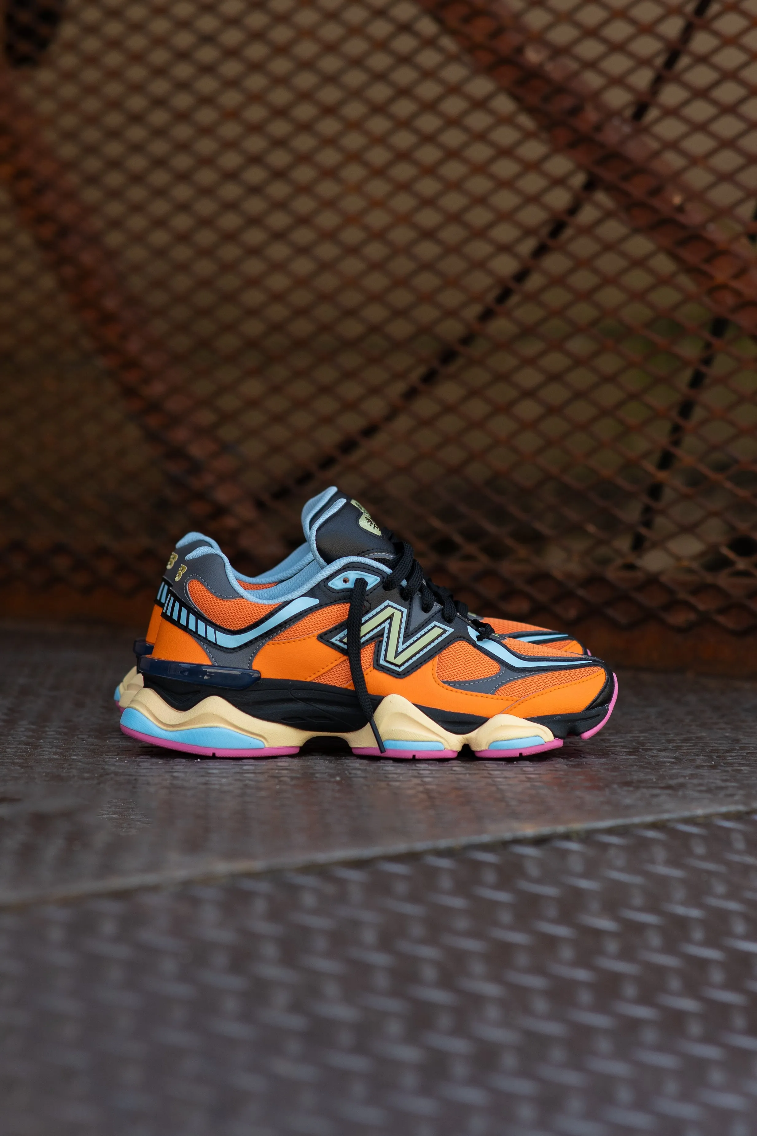 Mens New Balance 9060 (Orange/Black) - U9060OGB