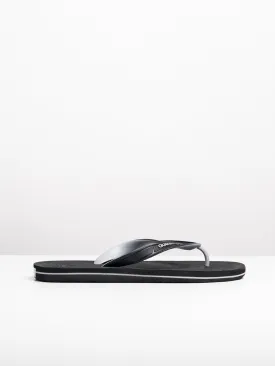 MENS QUIKSILVER HALEIWA BLACK/GREY/BLACK SANDALS - CLEARANCE