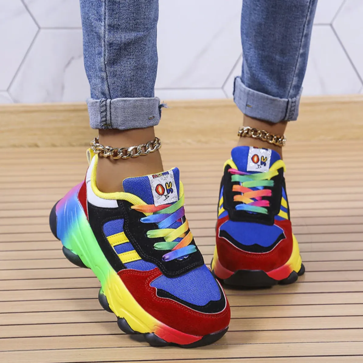 MILLA - Colorful, stylish orthopedic sneakers