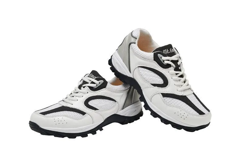 Mt. Emey 9702-3L White - Men's Explorer I Black Athletic Shoe with Laces