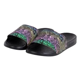 Nermal Leaf Slides (Black Iridescent)