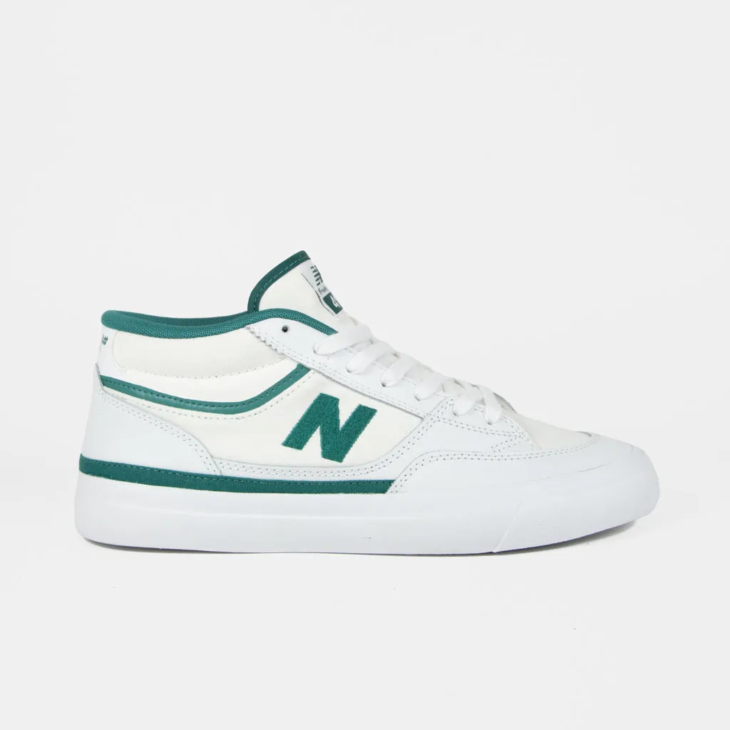 New Balance Numeric - 417 Franky Villani Shoes - White / Vintage Teal