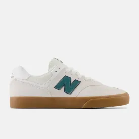 New Balance Numeric 574 Vulc - White Green